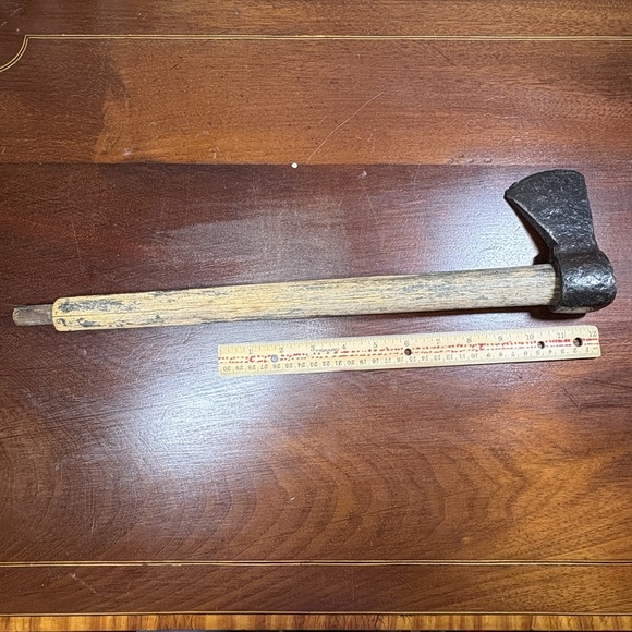 Antique Native American Tomahawk Trade Axe Hand Forged 18in‎ Great Lakes Indian - Picture 8 of 13